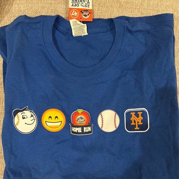 New York Mets Emoji Tee - Picture 1 of 1